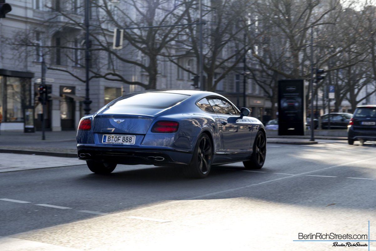 Bentley Continental GT V8 S 'Diamond Series' spotted in Berlin — BerlinRichStreets